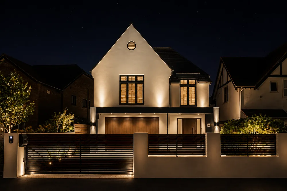 Skyfall House, Poole, Dorset — completed project by Morgan Design & Construction